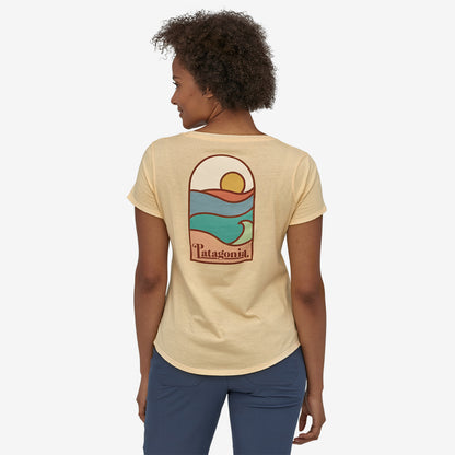 W's Sunset Sets Organic Scoop T-Shirt