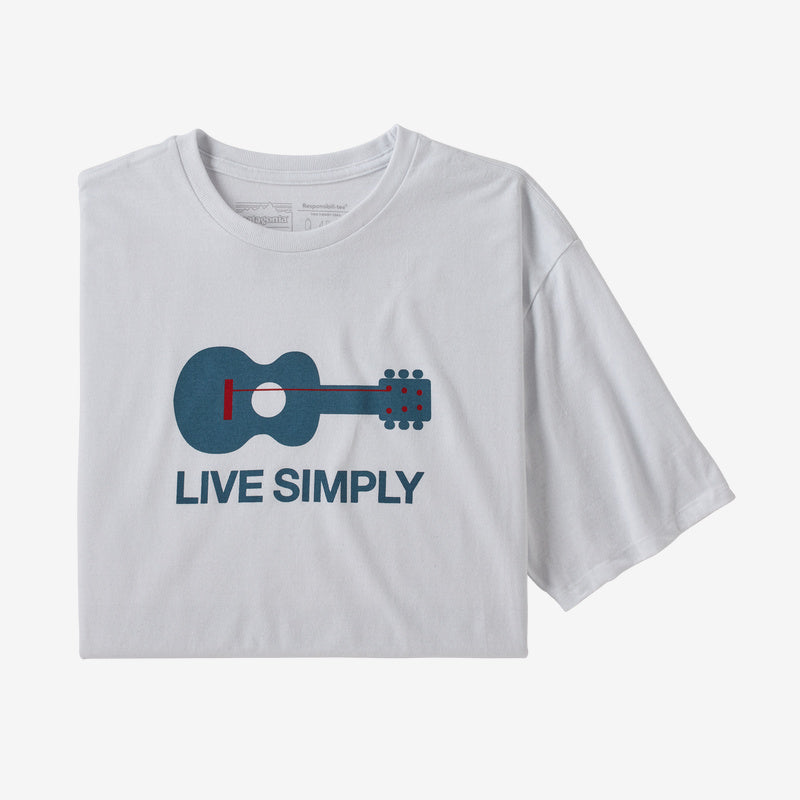 M's Live Simply Guitar Responsibili-Tee