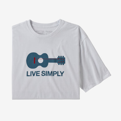 M's Live Simply Guitar Responsibili-Tee