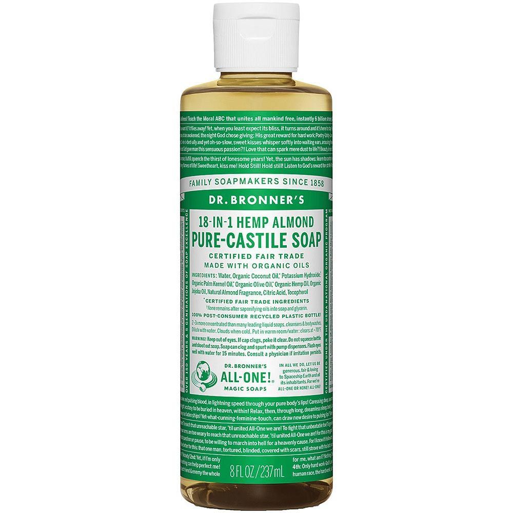 Dr. Broner's Liquid Soap ALMOND 8 OZ