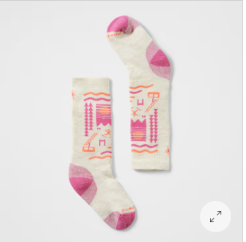 Kids' Wintersport Full Cushion Ski Day OTC Socks