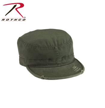 Rothco Solid Vintage Fatigue Cap-Olive Drab