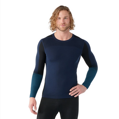 Men's Intraknit Thermal Merino Base Layer Colorblock Crew