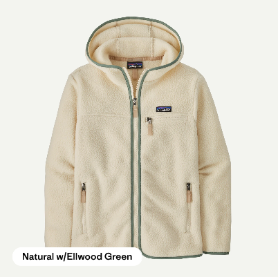Women's Retro Pile Fleece Hoody