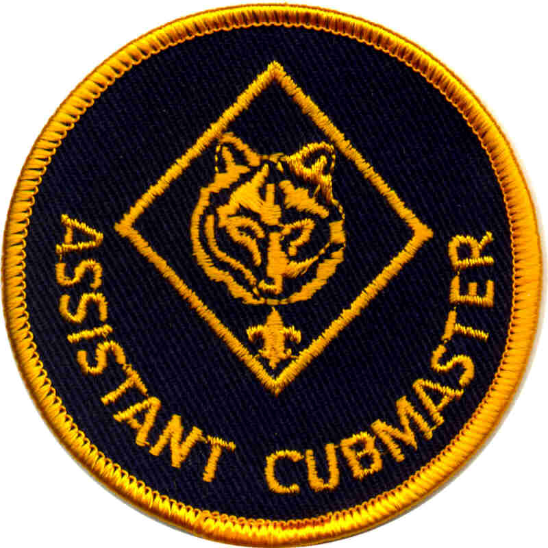 Cub Scout Assistant Cubmaster Emblem – Casual Adventure Outfitters