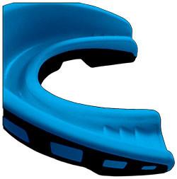 LOCKGARD MOUTHGUARD SPORT KIT BLUE/BLACK SENIOR