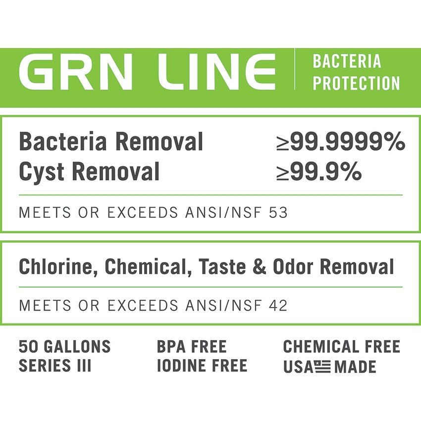 Frontier Pro Ultralight Water Filter (GRN-III-50, Tactical)