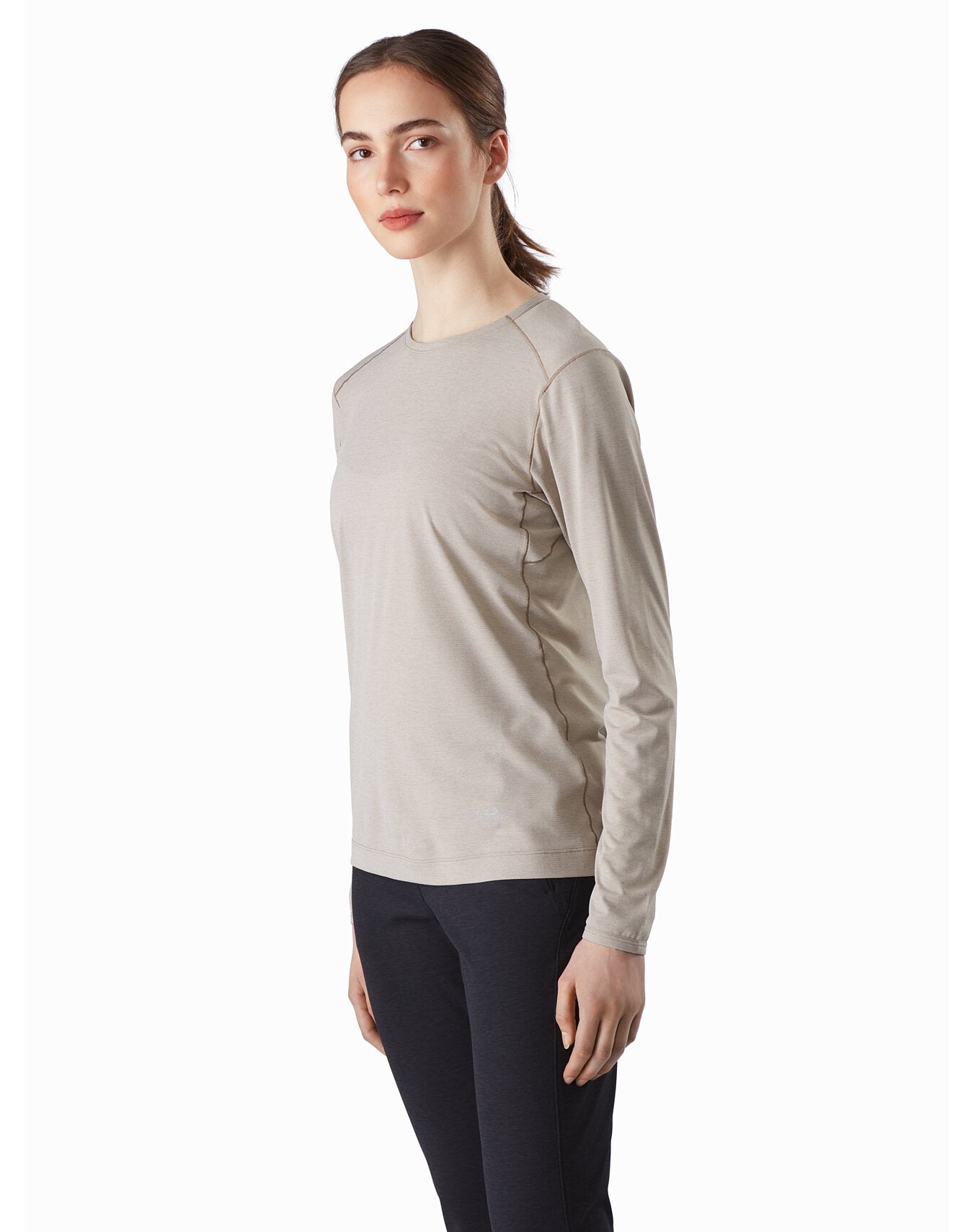 Quadra Crew Neck Shirt LS Women's