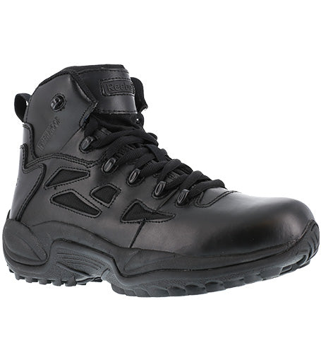 Rapid Response RB - RB8678  Men's 6" Stealth Boot with Side Zipper Soft Toe - Black