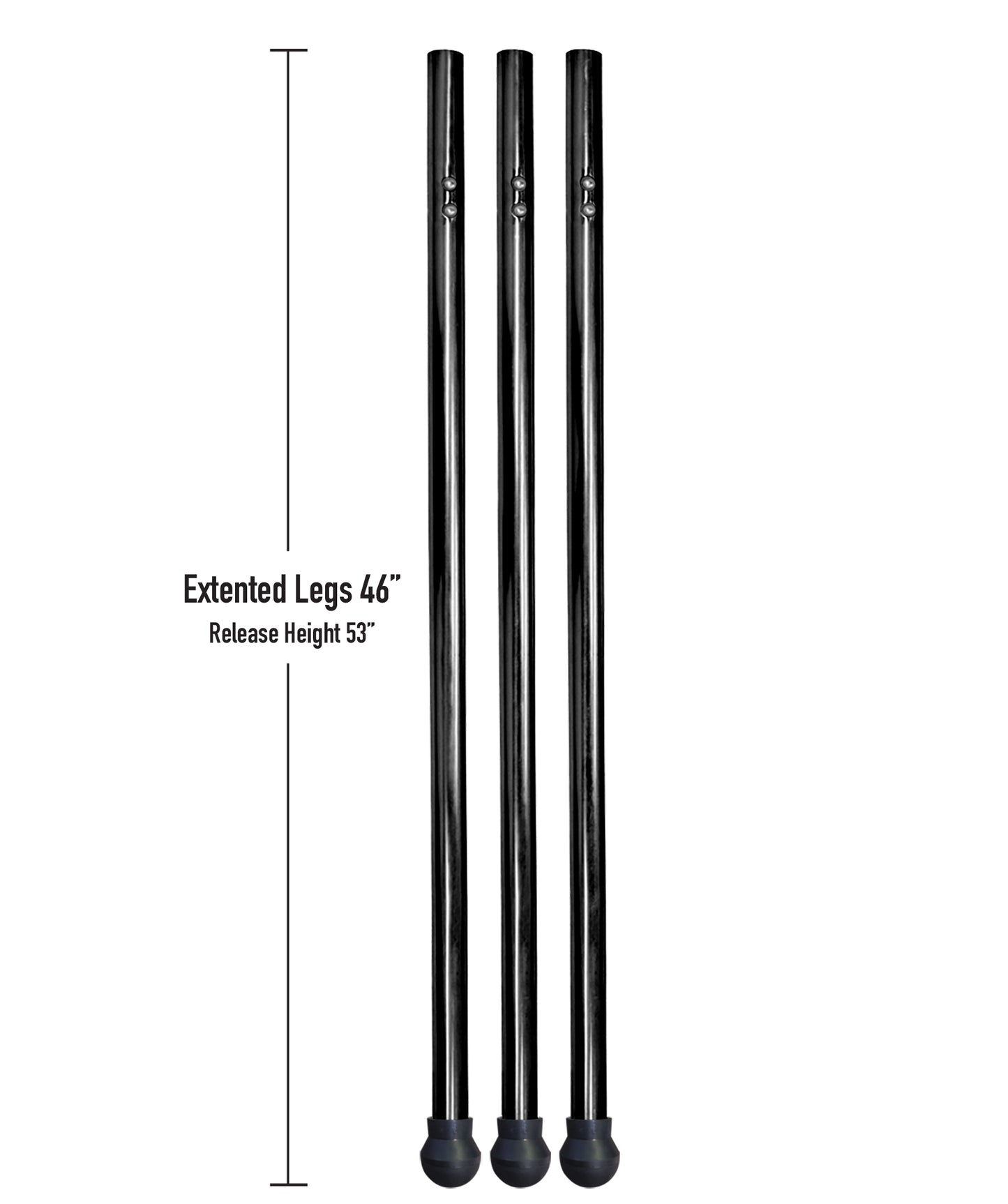 Leg 46" (Extended), Set of 3 (JB)