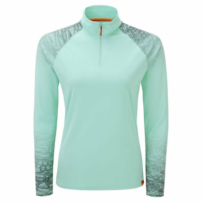 Women's UV Tec Zip Tee - Long Sleeve