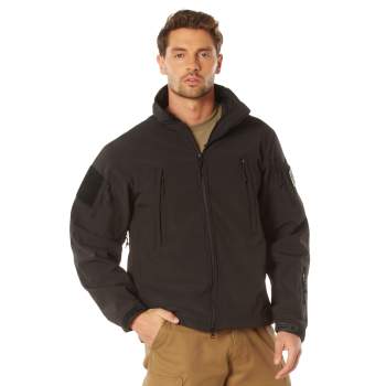 ROTHCO SPECIAL OPS  SOFTSHELL JKT - BLK