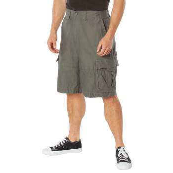 ROTHCO VINTAGE INFANTRY SHORTS - OLIVE DRAB