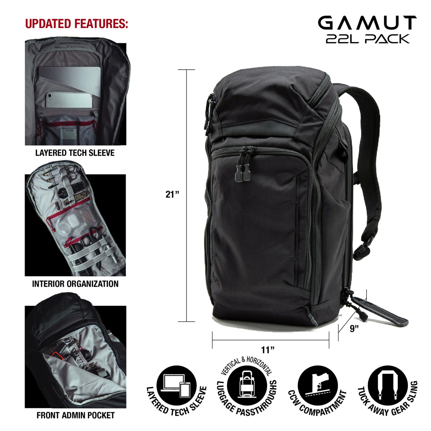 Gamut 22L Pack