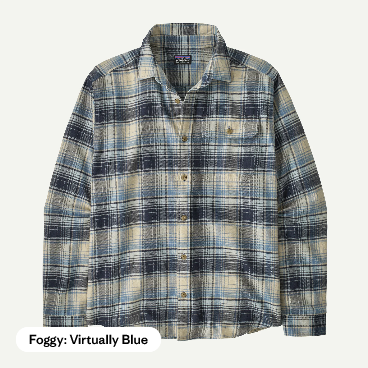 M's L/S Cotton in Conversion LW Fjord Flannel Shirt
