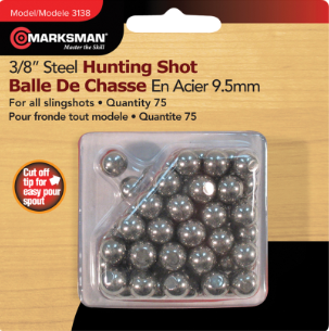 Marksman 3/8'' Steel Shot