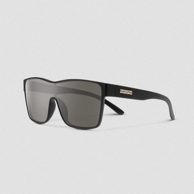 Biff Matte Black | Polarized Gray