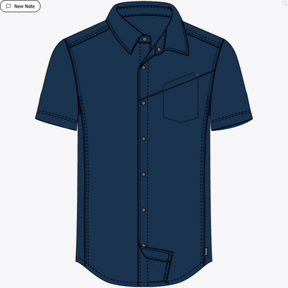 Men's Astroman Short Sleeve Sun Shirt