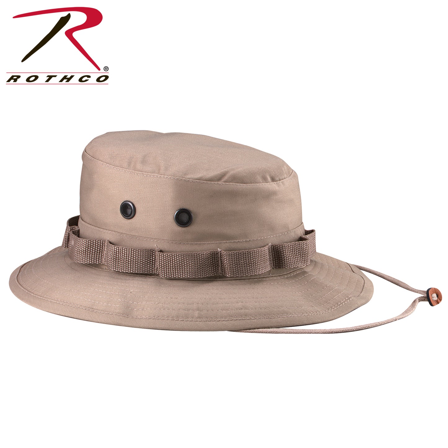 Rothco 100% Cotton Rip-Stop Boonie Hat Khaki