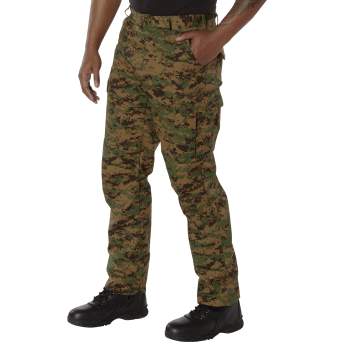 Rothco Digital Camo Tactical BDU Pants - Woodland Digital Camo