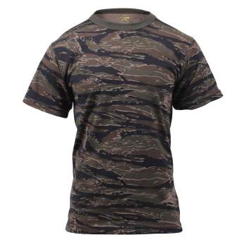 Rothco Tiger Stripe Camo T-Shirts-Urban Tiger Stripe Camo