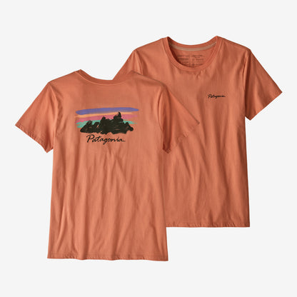 W's Free Hand Fitz Roy Organic Crew T-Shirt