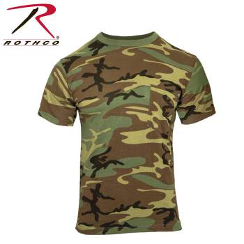 Rothco Camo T-Shirt w/ Pocket