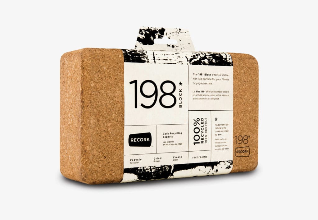 ReCork 198 Yoga Block