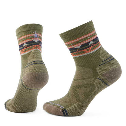 Women's Hike Light Cushion Zig Zag Valley Mid Crew Socks