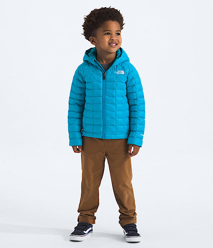 KID THERMOBALL HOODED JACKET MERIDIAN BL