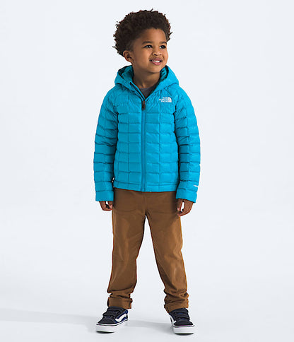 KID THERMOBALL HOODED JACKET MERIDIAN BL