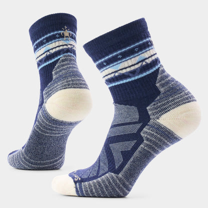 Women's Hike Light Cushion Zig Zag Valley Mid Crew Socks