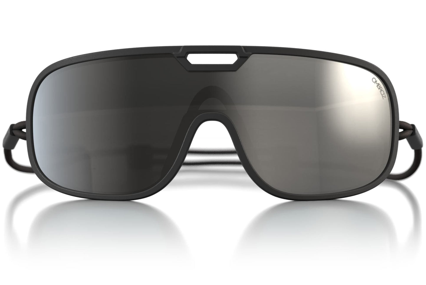 Refugio | XL Size | Charcoal | Grey PC shield with Silver Flash Mirror