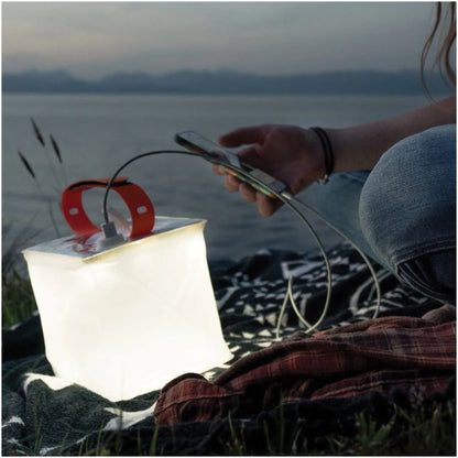 LuminAID Max Quick Inflate Solar Lantern with Phone Charger