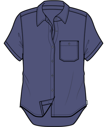 Women's Astroman Short Sleeve Sun Shirt