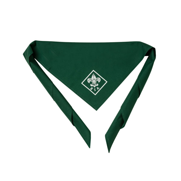 BSA Universal Emblem Printed Neckerchief, Green