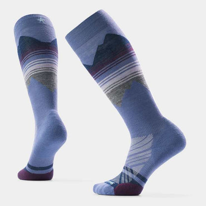 Women's Ski Targeted Cushion Pattern OTC Socks