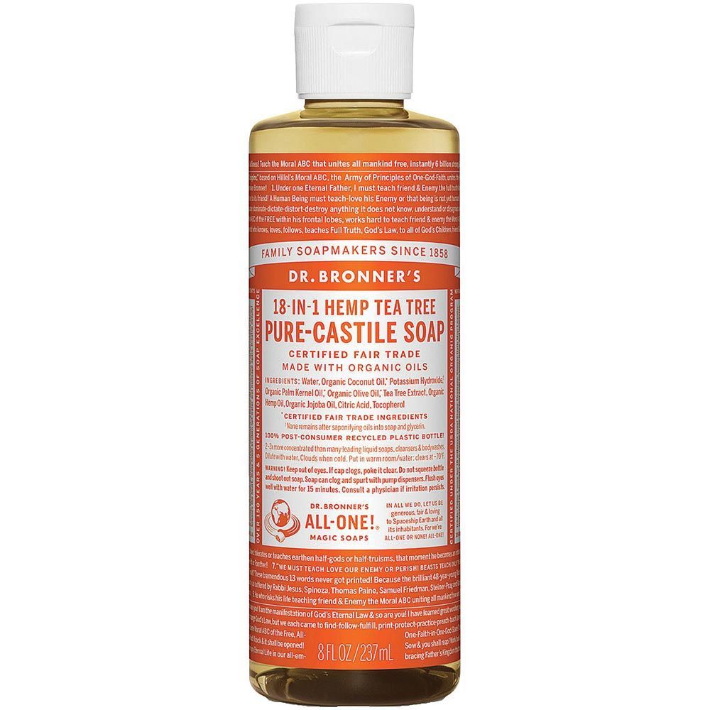 DR. BRONNER'S SOAP TEA TREE 8 OZ