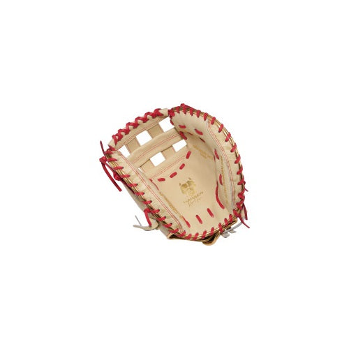 KINZIE HANSEN HEART OF THE HIDE 33-INCH SOFTBALL CATCHER'S MITT, RHT, CAMEL (PROCM33FP-24CS)