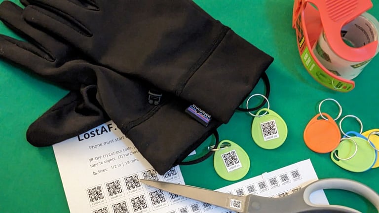 Lost And Found Stickers