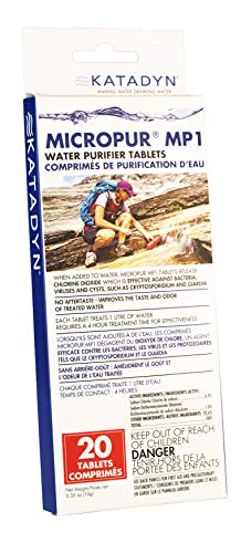 Micropur Purification Tablets (Package of 20)