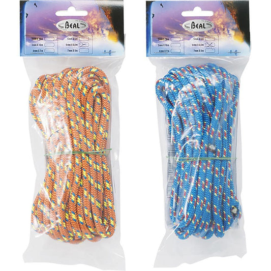 BEAL CUT CORD 6MM DIAMETER 5.5M LENGTH - ASSORTED COLORS