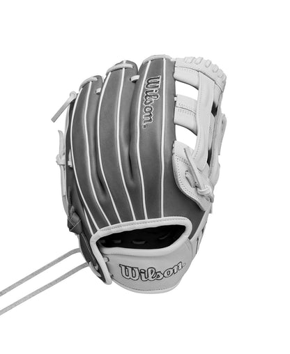 Wilson A1000 IF12 12" Fastpitch Glove White/Grey