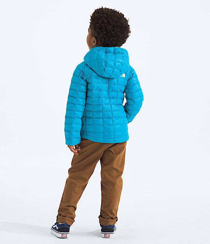 KID THERMOBALL HOODED JACKET MERIDIAN BL