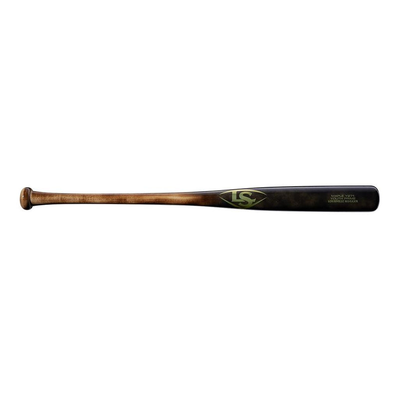 YOUTH PRIME MAPLE Y271 DEEP FLAME/DISTRESSED BLACK BASEBALL BAT