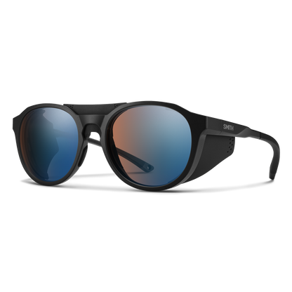 Venture Matte Black + ChromaPop™ Glacier Photochromic Copper Mirror Lens