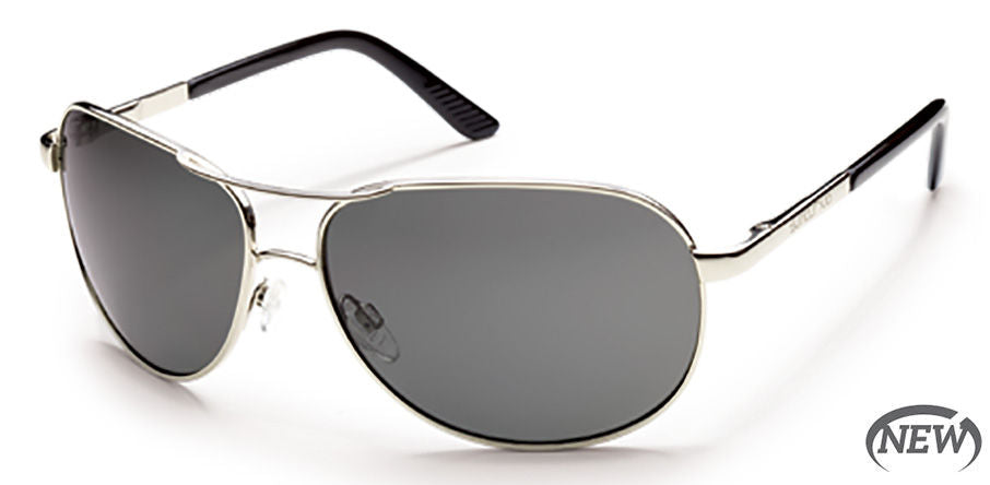 Aviator Silver | Polarized Gray