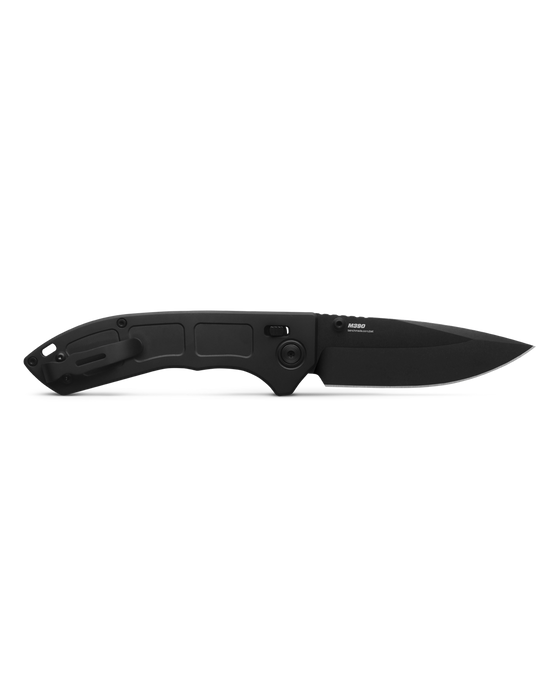 748BK-01 Narrows™ | Black Titanium | Drop-point
