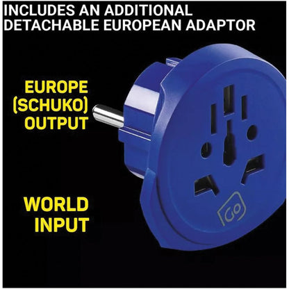 WORLDWIDE ADAPTER USB-A & USB-C