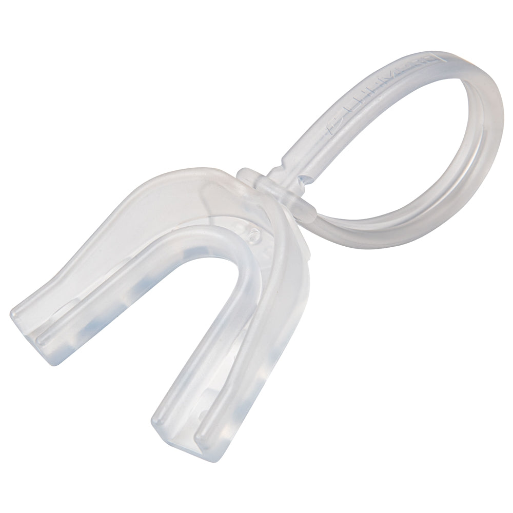 BOIL-AND-BITE STRAPPED MOUTHGUARDS - Youth - Clear